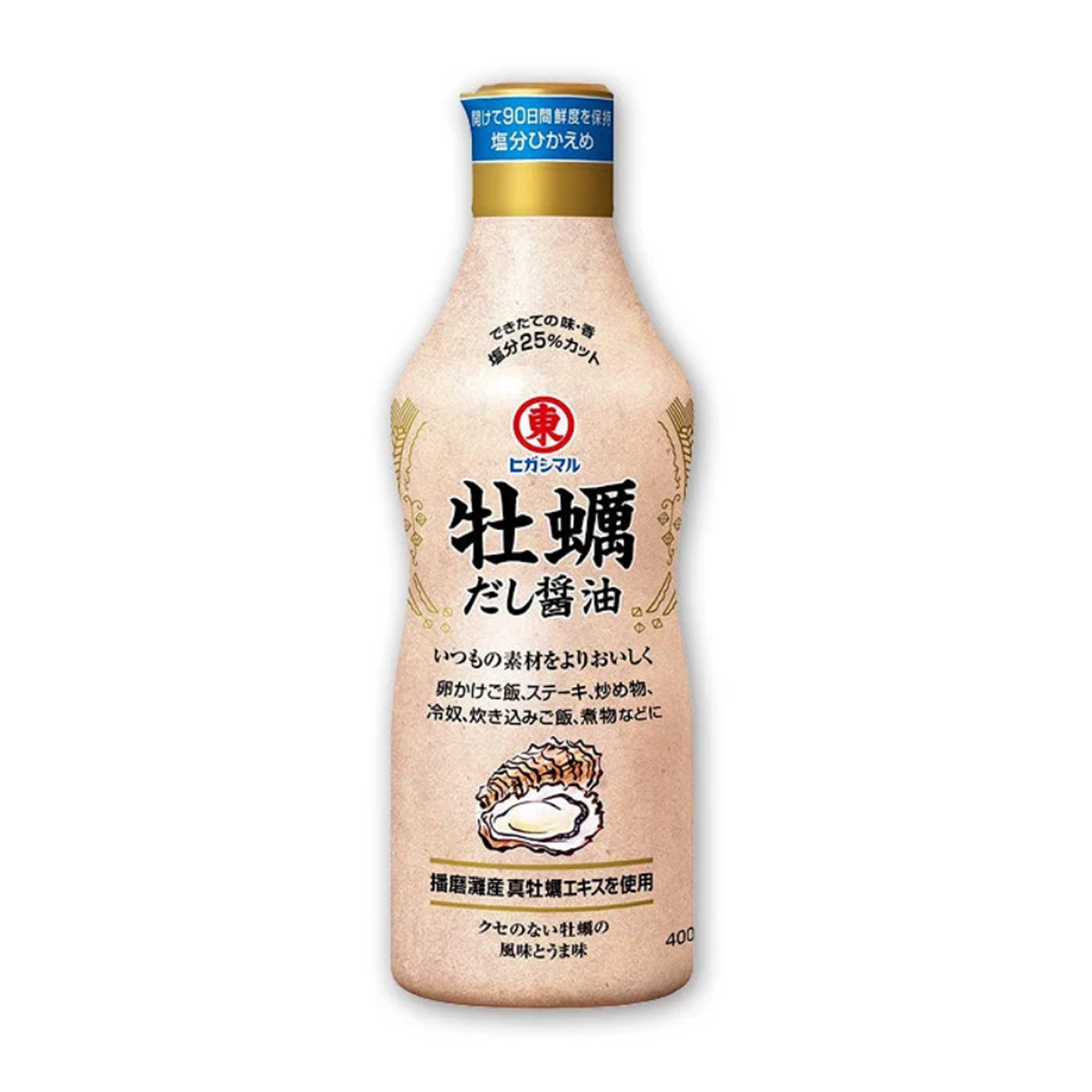 東丸 東字特鮮牡蠣醬油 東丸播磨灘減鹽少鹽生蠔豉油 400毫升 Higashimaru Japan Oyster Sauce 400ml